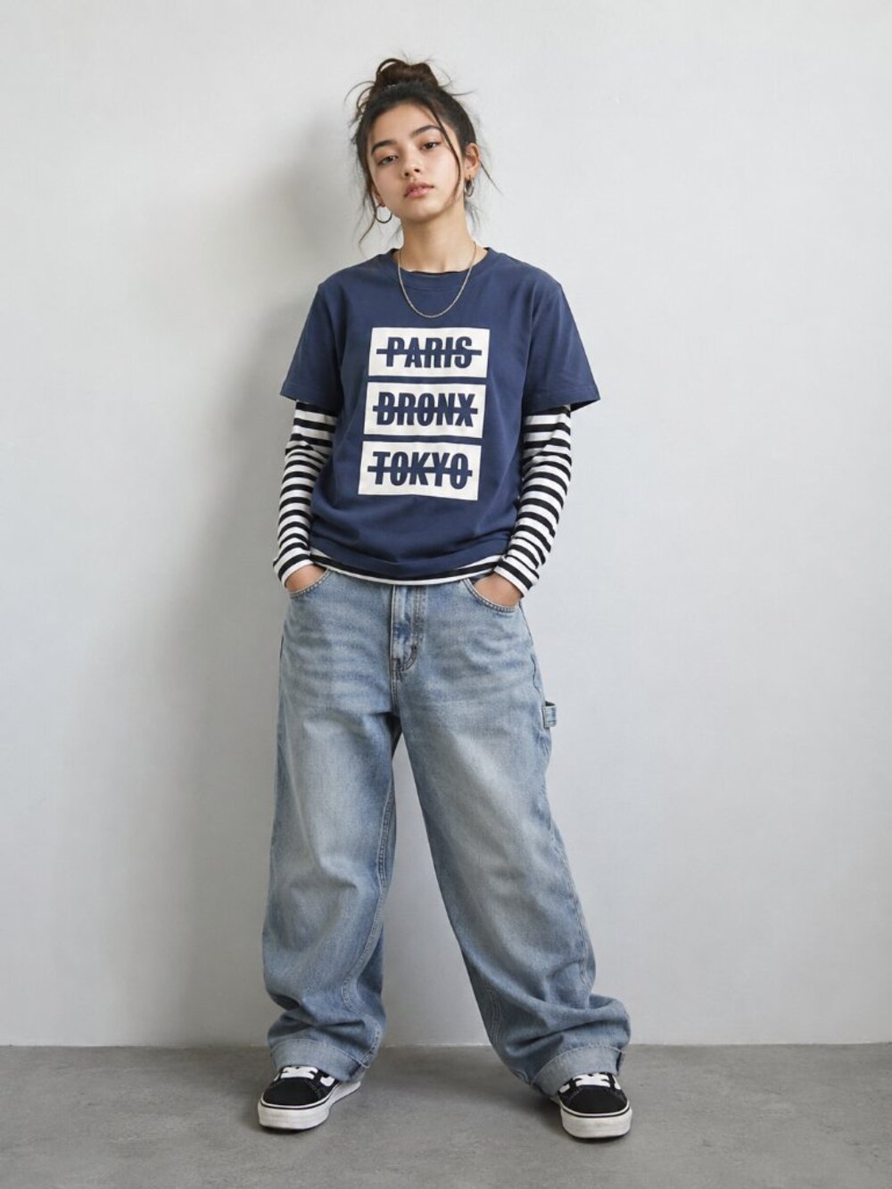 H&M Paris Bronx Tokyo Short Sleeve Graphic Tee Boys Girls 8 10 Kids 8 9